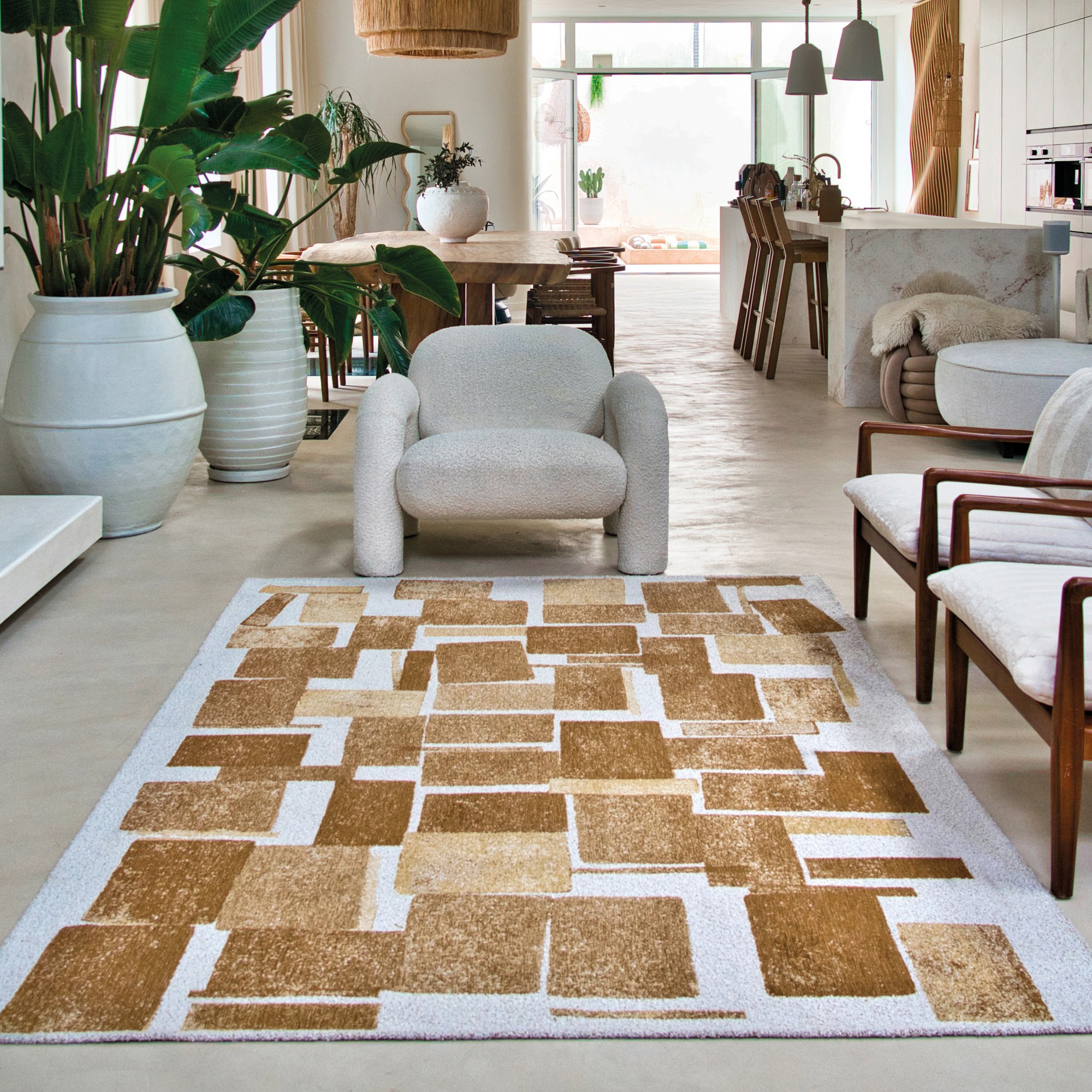 Louis De Poortere Designer Lucia Rugs In 9357 Nuggets